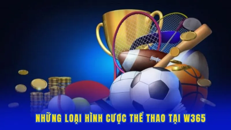 Những loại hình cược thể thao tại W365 